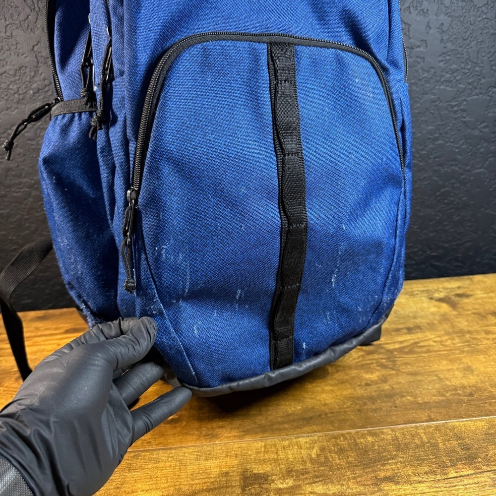 Adidas Prime Blue Polyester Multi-Pocket LoadSpring Backpack Unisex One Size‎ - Picture 3 of 4